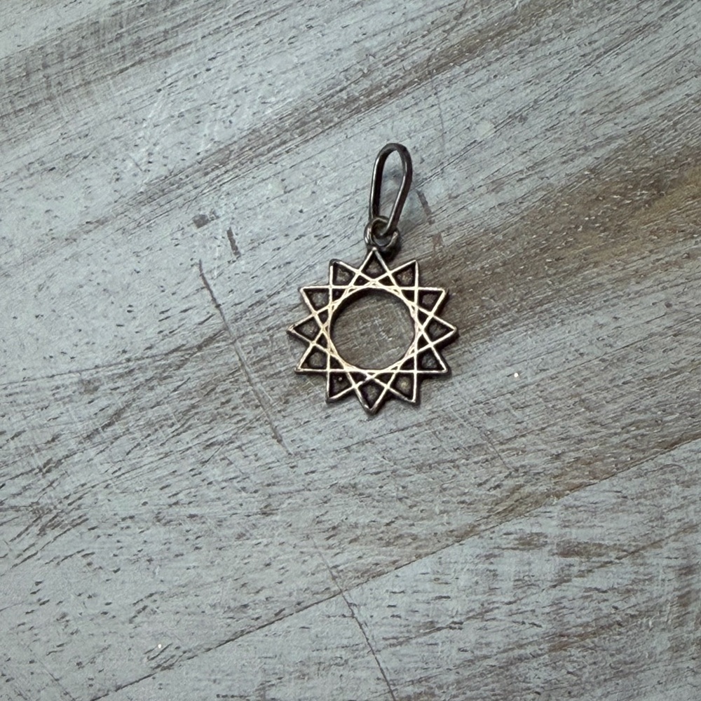 Geometric Star Pendant